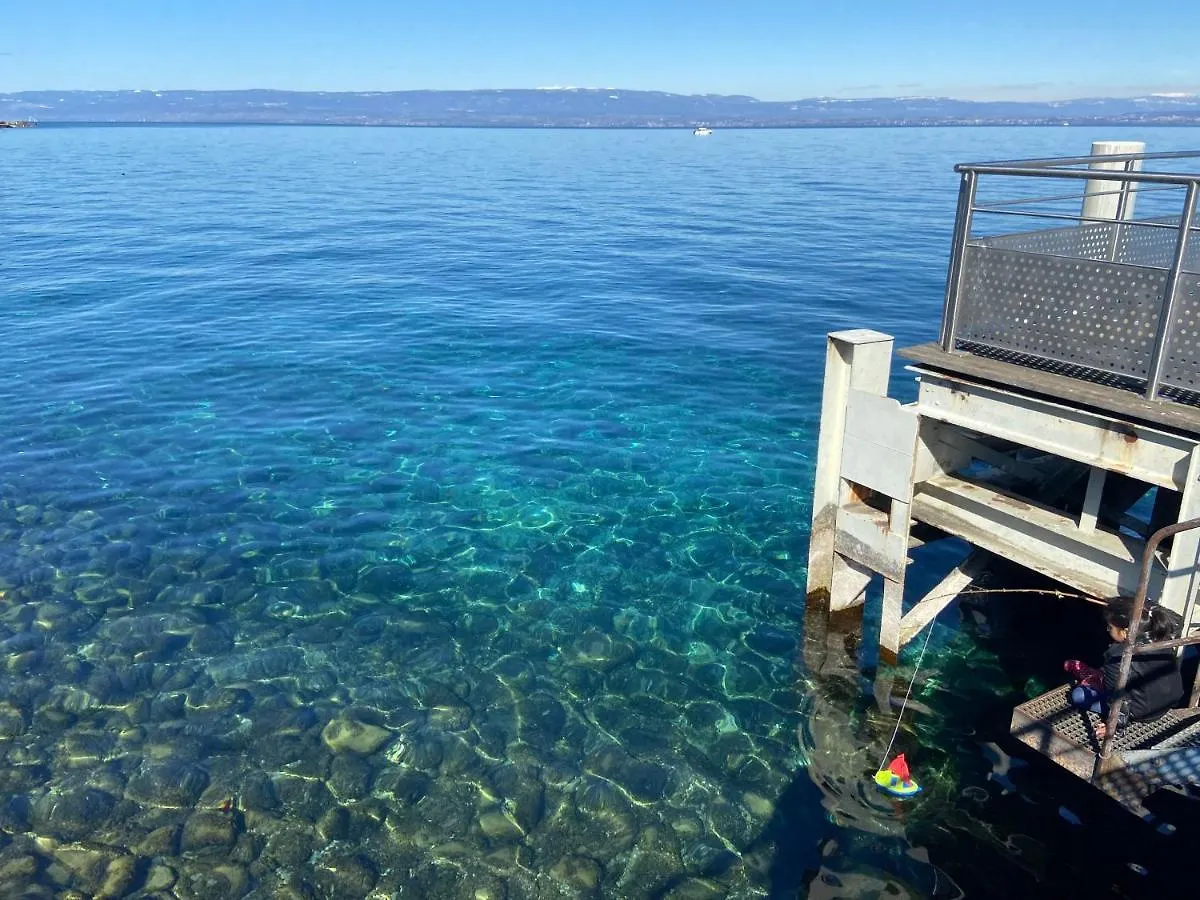 Bord De Lac,2 Chambres Superbe Vue Lac 5Mn Evian Lugrin