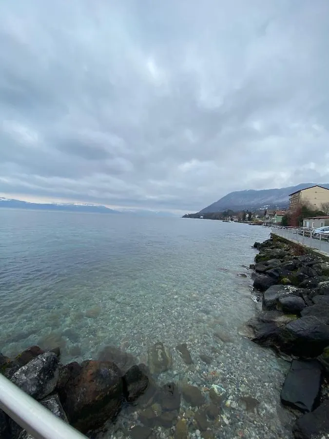 Bord De Lac,2 Chambres Superbe Vue Lac 5Mn Evian Lugrin 0*,  France