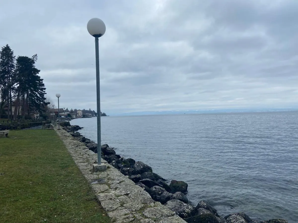 Apartment Bord De Lac,2 Chambres Superbe Vue Lac 5Mn Evian Lugrin